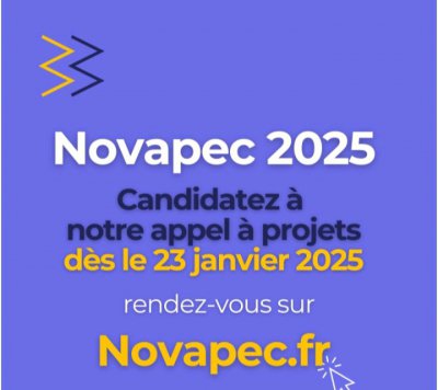 Novapec 2025 : candidatez dès le 23 janvier !