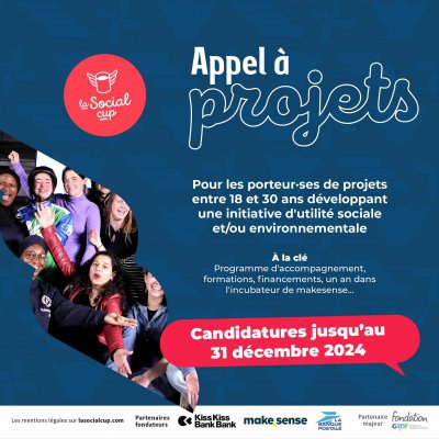 11ème édition de la coupe de France des jeunes porteurs de projet engagé !